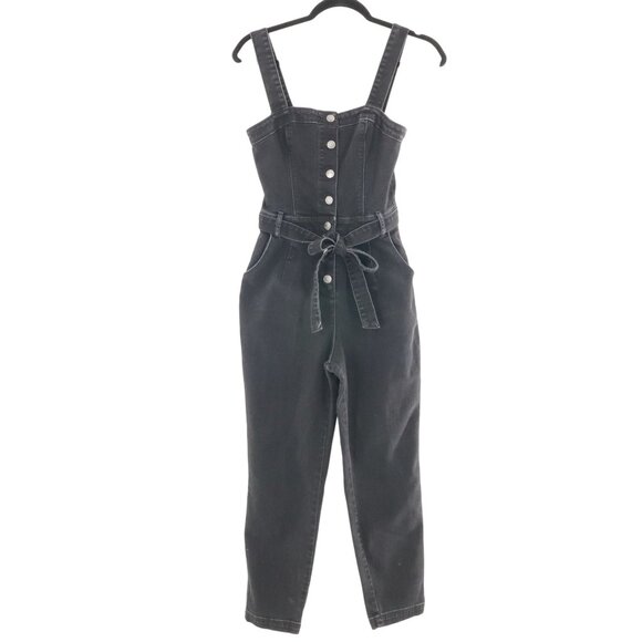 Hollister Pants - Hollister California Jumpsuit Women XS Black Festival Trendy Boho Weekend Casual